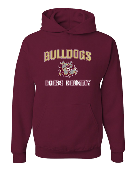 King's Fork Bulldogs Cross Country Men's Premium Hoodie