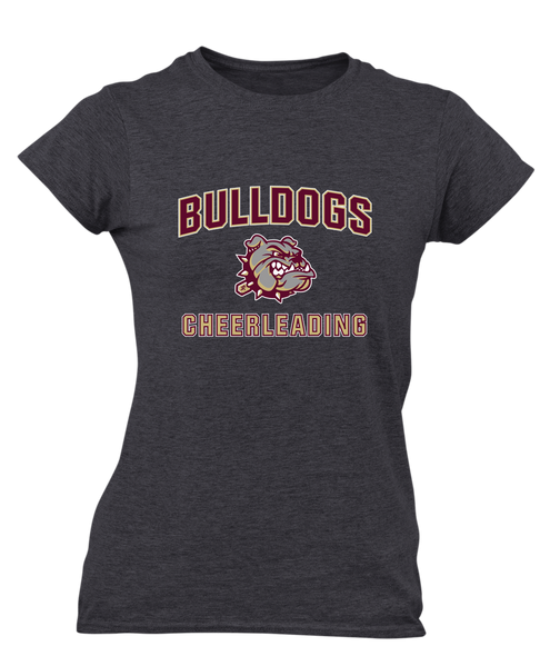 King's Fork Bulldogs Cheerleading Women's SS T-Shirt