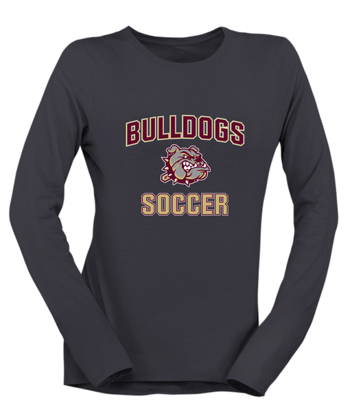 King's Fork Bulldogs Soccer #1 Women's Premium LS T-Shirt