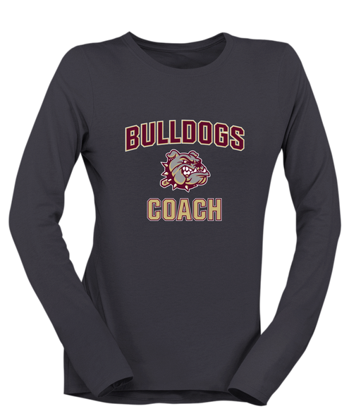 King's Fork Bulldogs Coach Women's LS T-Shirt