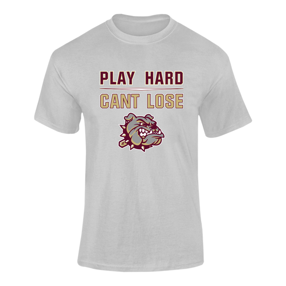 King's Fork Bulldogs Play Hard, Can't Lose Men's SS T-Shirt