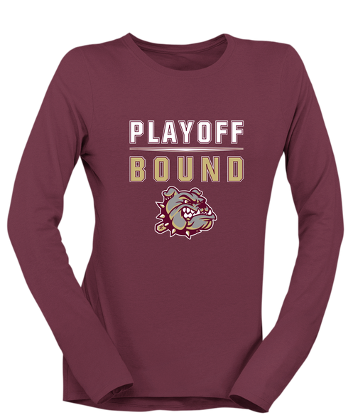 King's Fork Bulldogs Playoff Bound Women's LS T-Shirt