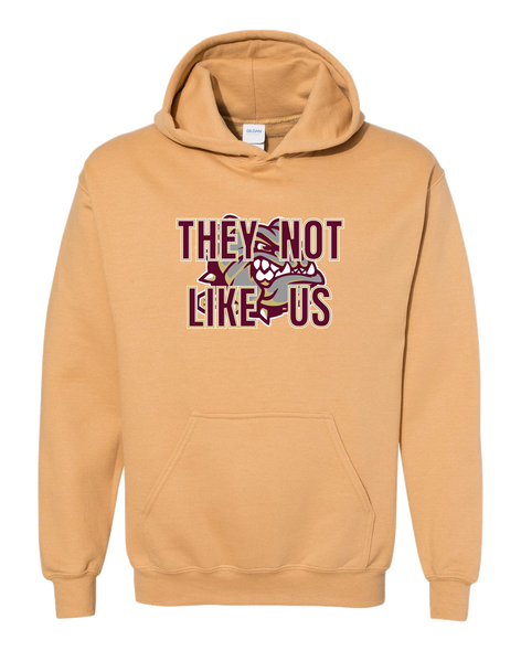King's Fork Bulldogs They Not Like Us #2 Men's Hoodie