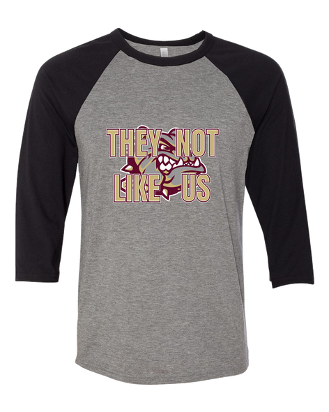 King's Fork Bulldogs They Not Like Us #2 Men's Baseball T-Shirt
