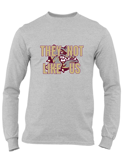 King's Fork Bulldogs They Not Like Us #2 Men's LS T-Shirt