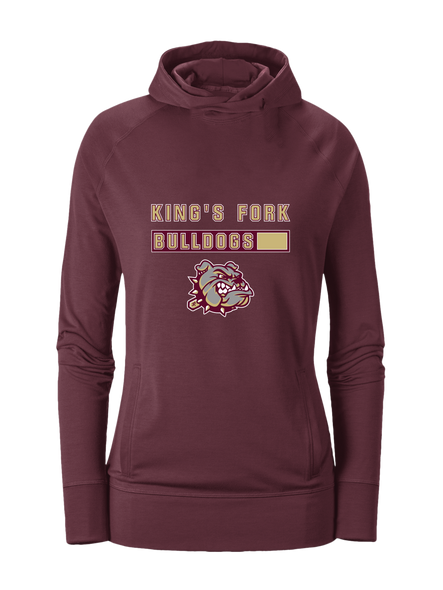 King's Fork Bulldogs Mascot #7 Women's Hoodie