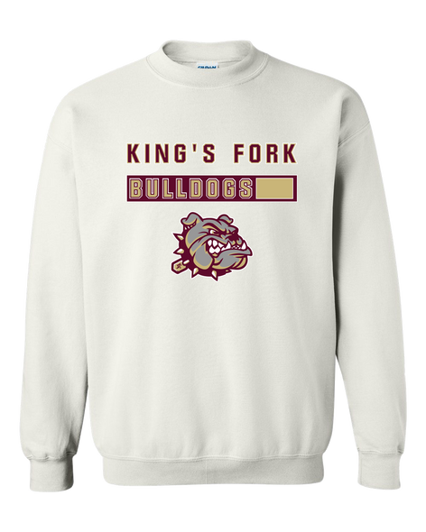 King's Fork Bulldogs Mascot #7 Men's Sweatshirt