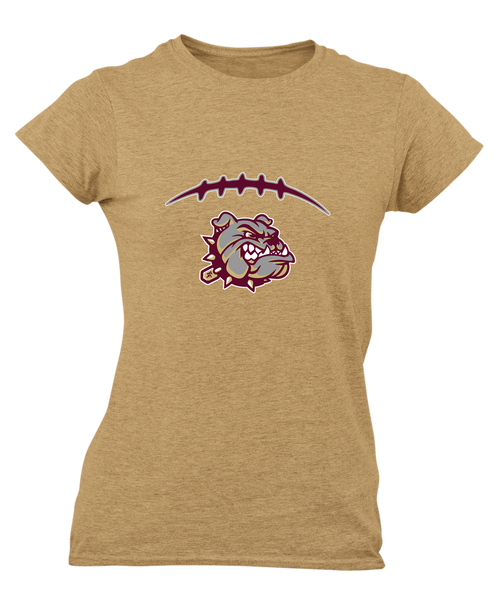 King's Fork Bulldogs Football #2 Women's Premium SS T-Shirt