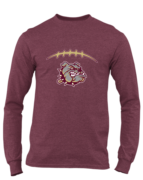 King's Fork Bulldogs Football #2 Men's LS T-Shirt