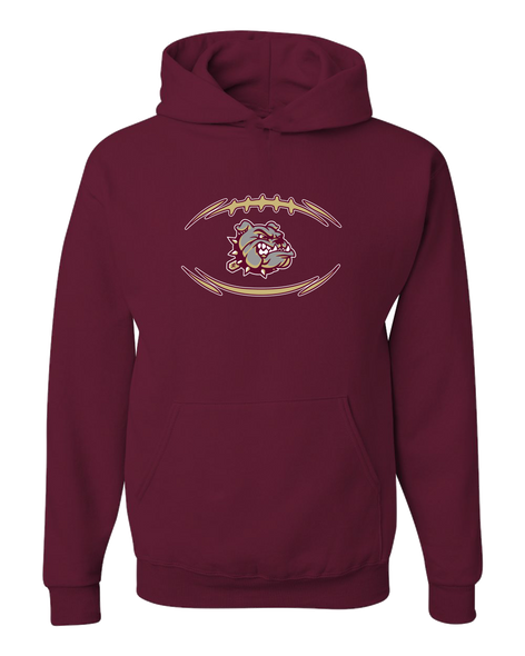 King's Fork Bulldogs Football #3 Men's Premium Hoodie