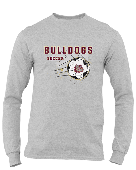King's Fork Bulldogs Soccer #2 Men's LS T-Shirt