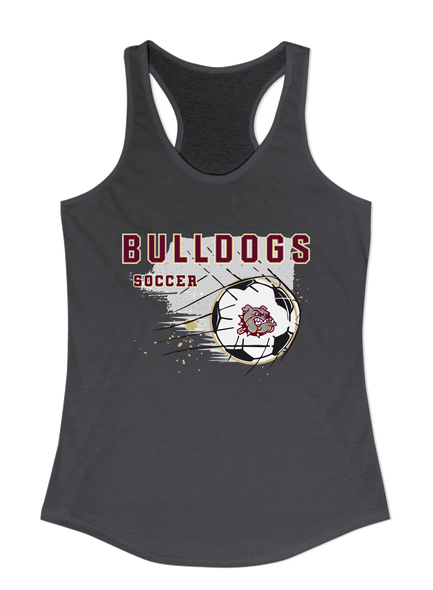 King's Fork Bulldogs Soccer #2 Women's Tank Top