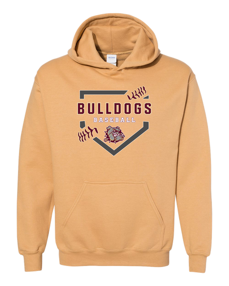 King's Fork Bulldogs Baseball #2 Men's Hoodie