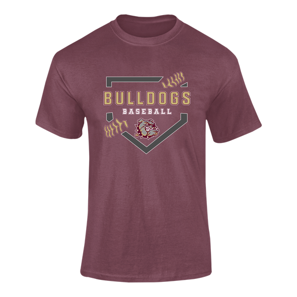 King's Fork Bulldogs Baseball #2 Men's Premium SS T-Shirt