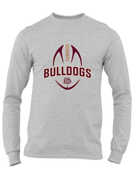 King's Fork Bulldogs Football #5 Men's LS T-Shirt