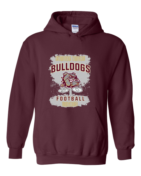 King's Fork Bulldogs Football #6 Men's Hoodie