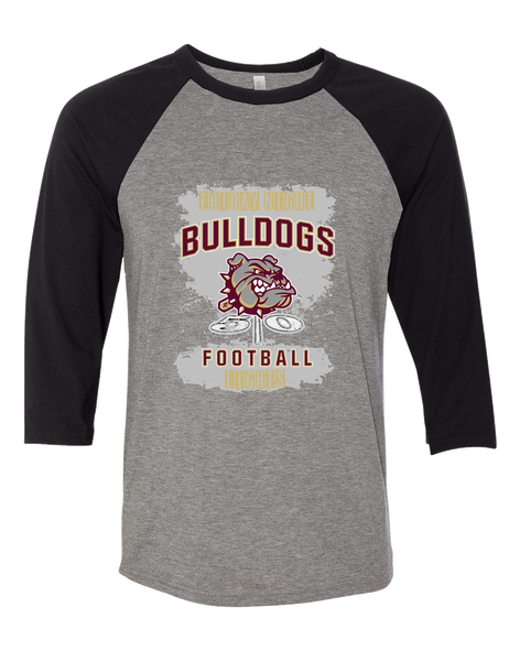 King's Fork Bulldogs Football #6 Men's Baseball T-Shirt