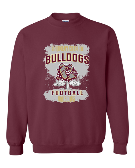 King's Fork Bulldogs Football #6 Men's Sweatshirt