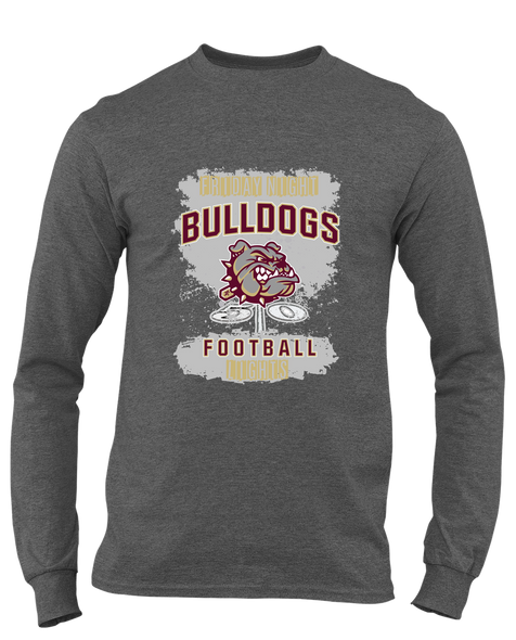 King's Fork Bulldogs Football #6 Men's Premium LS T-Shirt