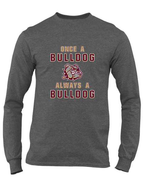 King's Fork Bulldogs Once A Men's Premium LS T-Shirt
