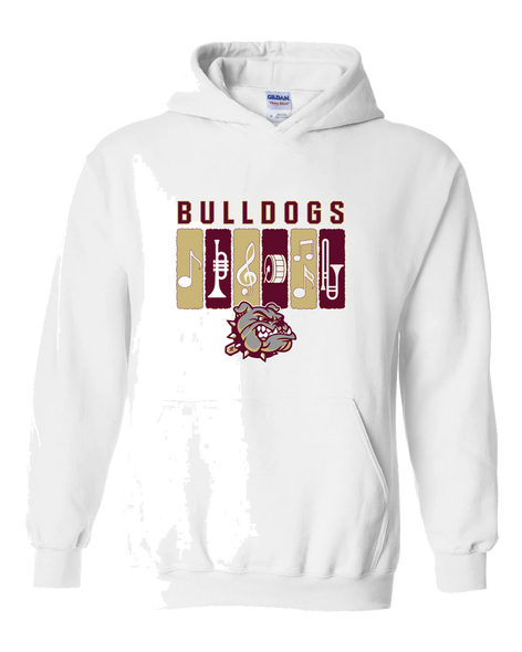 King's Fork Bulldogs Band # 2 Men's Hoodie