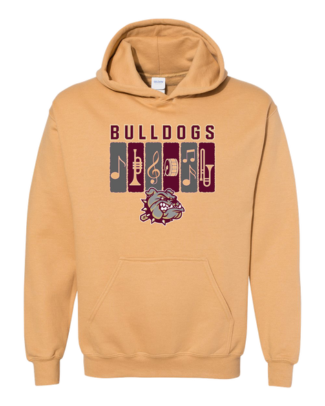 King's Fork Bulldogs Band # 2 Men's Hoodie