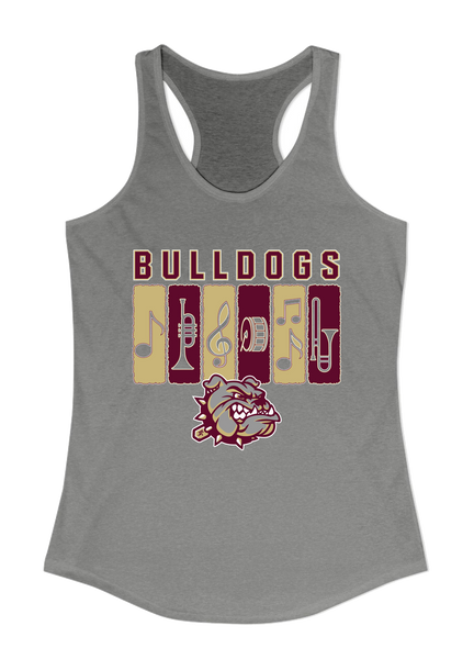 King's Fork Bulldogs Band # 2 Women's Tank Top
