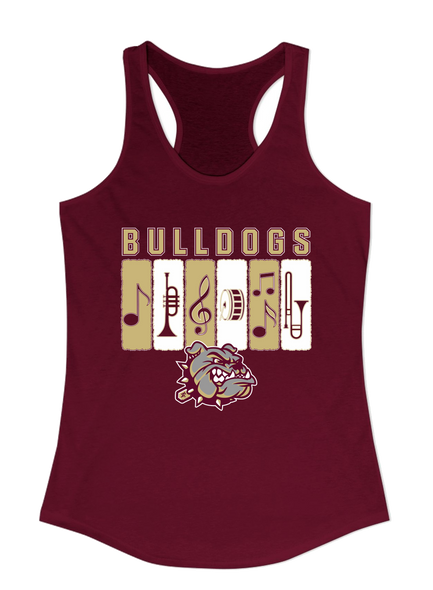 King's Fork Bulldogs Band # 2 Women's Tank Top