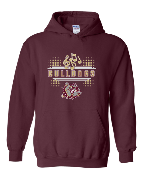 King's Fork Bulldogs Band # 3 Men's Hoodie