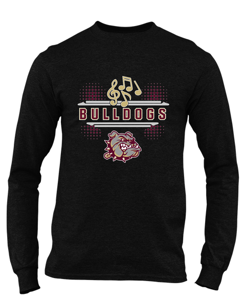 King's Fork Bulldogs Band # 3 Men's Premium LS T-Shirt