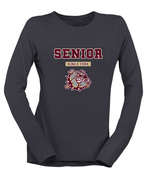 King's Fork Bulldogs Senior #2 Women's Premium LS T-Shirt