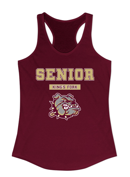 King's Fork Bulldogs Senior #2 Women's Tank Top