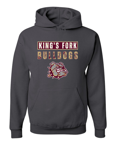 King's Fork Bulldogs Mascot #9 Men's Premium Hoodie