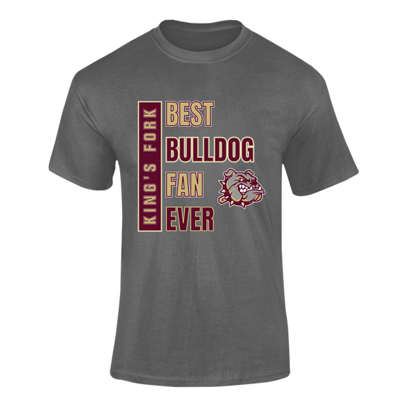 King's Fork Bulldogs Best Bulldog Fan Men's Premium SS T-Shirt