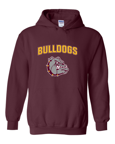 Winslow Bulldogs Mascot #6 Men's Hoodie