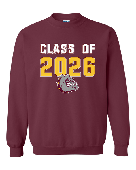 Winslow Bulldogs Class of 2026 Men's Sweatshirt