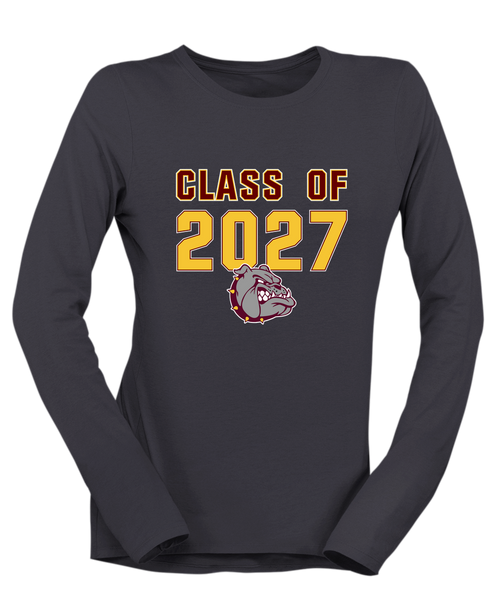 Winslow Bulldogs Class of 2027 Women's LS T-Shirt