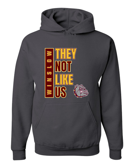 Winslow Bulldogs They Not Like Us #1 Men's Premium Hoodie
