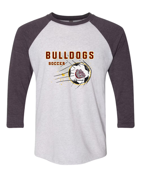Winslow Bulldogs Soccer #2 Men's Baseball T-Shirt