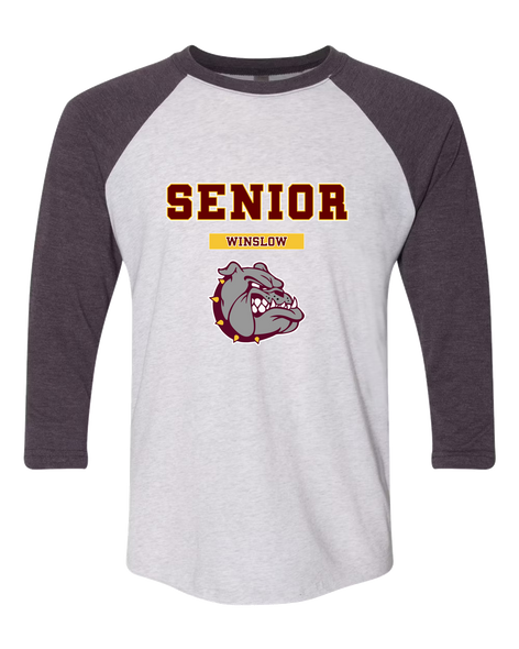 Winslow Bulldogs Senior #2 Men's Baseball T-Shirt