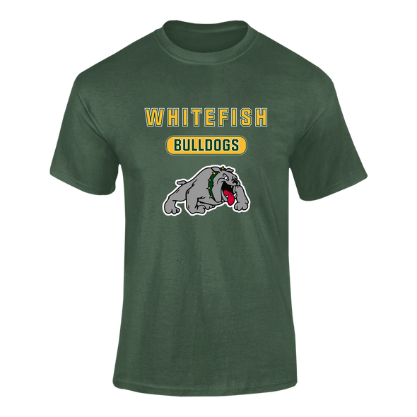 Whitefish Bulldogs Mascot #3 Men's Premium SS T-Shirt