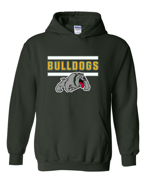 Whitefish Bulldogs Mascot #5 Men's Hoodie