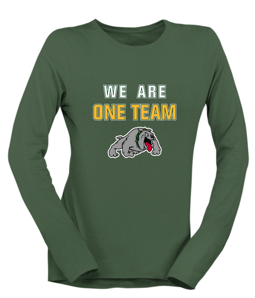 Whitefish Bulldogs We Are One Team Women's Premium LS T-Shirt
