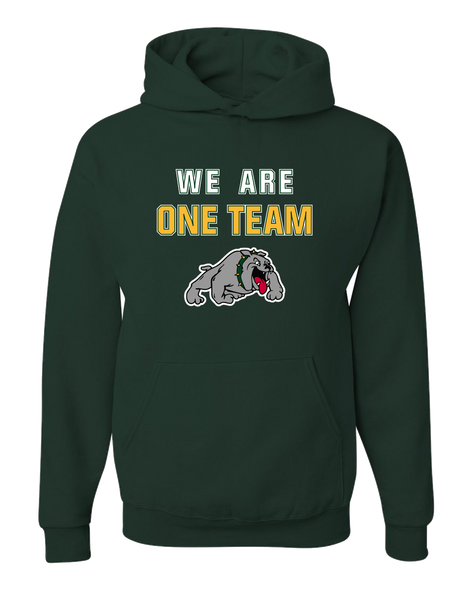 Whitefish Bulldogs We Are One Team Men's Premium Hoodie