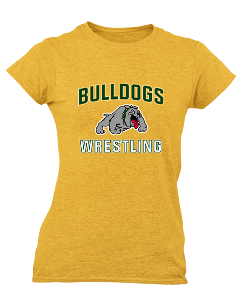 Whitefish Bulldogs Wrestling Women's SS T-Shirt
