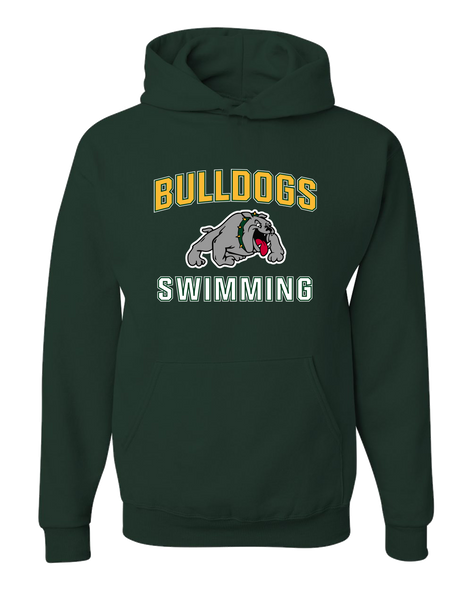 Whitefish Bulldogs Swimming Men's Premium Hoodie