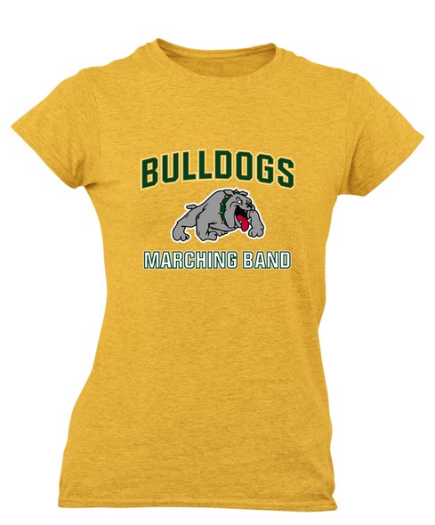 Whitefish Bulldogs Marching Band Women's Premium SS T-Shirt