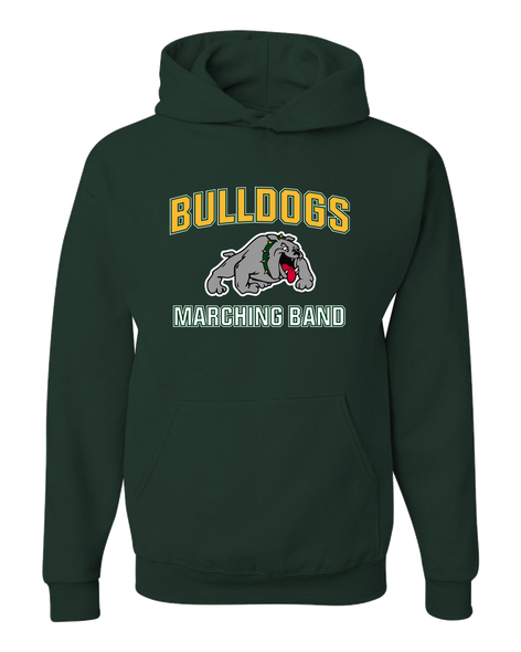 Whitefish Bulldogs Marching Band Men's Premium Hoodie