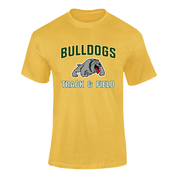 Whitefish Bulldogs Track & Field Men's SS T-Shirt
