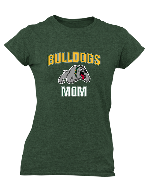 Whitefish Bulldogs Mom Women's SS T-Shirt